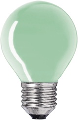 Glühbirne für Lichtgirlande grün, 230V, E27